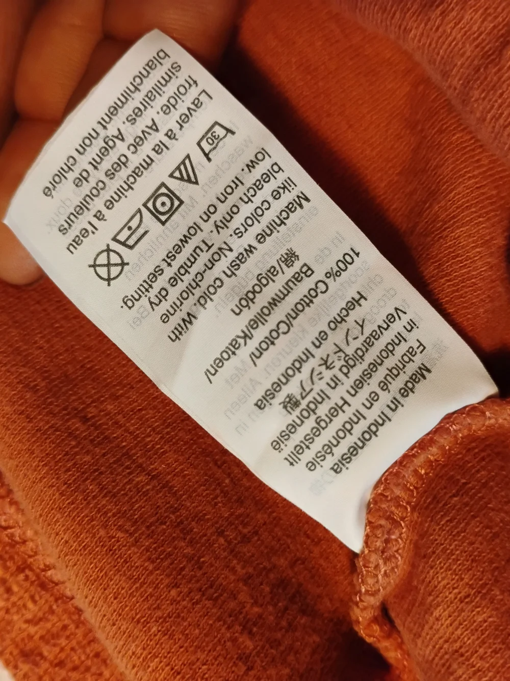 Madewell Terracotta Wrap Peplum Short-Sleeve Blouse